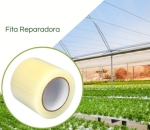 Fita  Reparadora 10cm X 15m de Filmes Plásticos Estufa