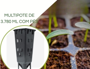 Tubete Citropote  3.780 ml C/ Pés - Embalagem com 60 peças