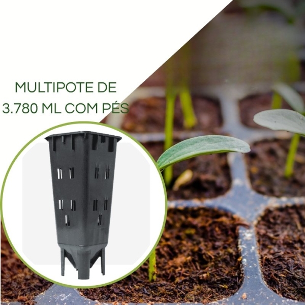 Tubete Citropote  3.780 ml C/ Pés - Embalagem com 60 peças