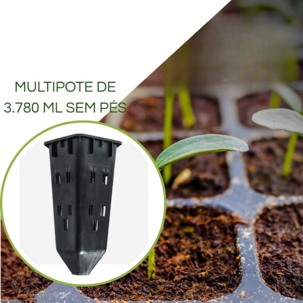 Tubete Citropote 3.780 ml S/ Pés - Embalagem 90 peças