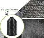 Linha Fio P/ Costura de Monofilamento Preto  