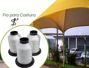 Linha para costura de Monofilamento cristal  