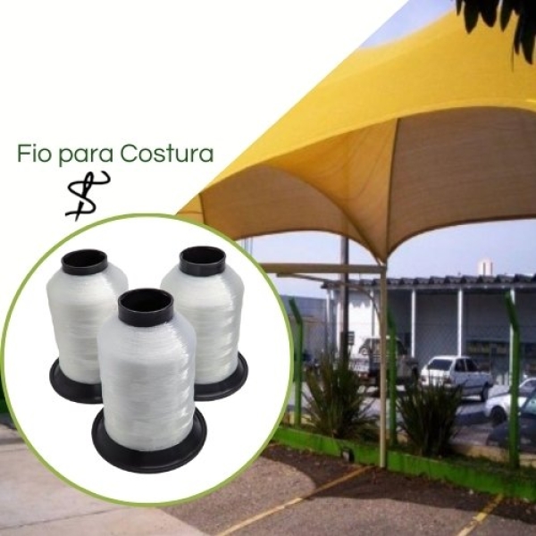 Linha para costura de Monofilamento cristal  