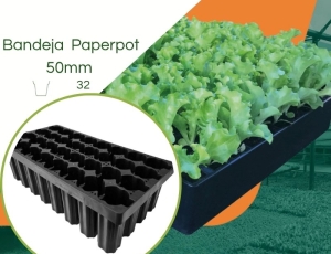 Bandeja P/ Paperpot 32R (40 x 120mm) Kit c/ 5 pç