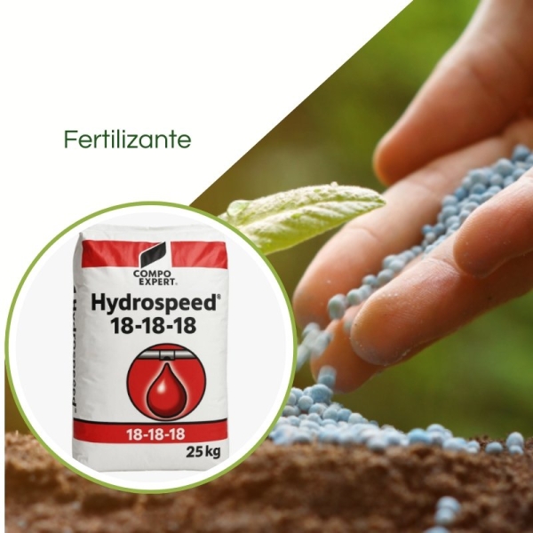 Fertilizante Solúvel Manutenção 18-18-18 Hydrospeed 25 Kilo