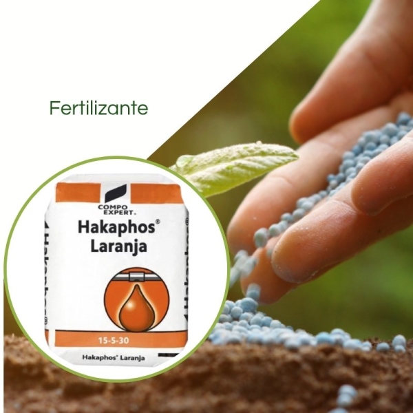 Fertilizante Hakaphos Laranja 15-05-30 25Kg Compo