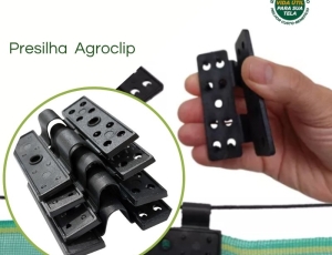 Presilhas Agroclip Para Prender Tela de Sombreamento