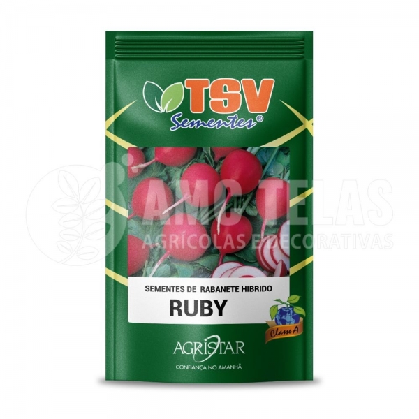 Sementes de Rabanete Hibrido Ruby 5mx - TS