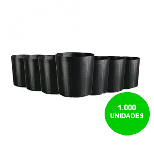 Kit Vasos/Embalagem para Mudas 5,5 Litros  500 unidades 