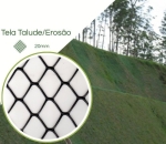 Tela Grama Armada Controle Erosão EB4 Preto