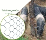 Tela Hexagonal Mangueirão  Fio 16