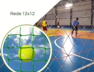 Rede Esportiva e de Proteção 12X12 cm