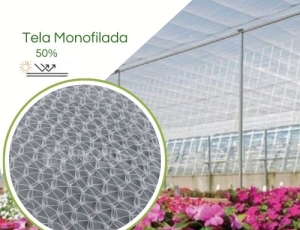 Tela de Sombreamento branca 50%