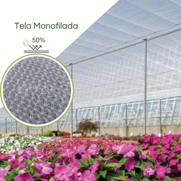 Tela de Sombreamento branca 50%