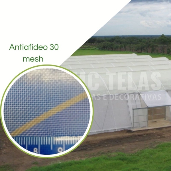 Tela Antiafideo 30 mesh  -  Malha 0,6 x 0,8 mm