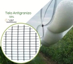 Tela Antigranizo 18% Preto