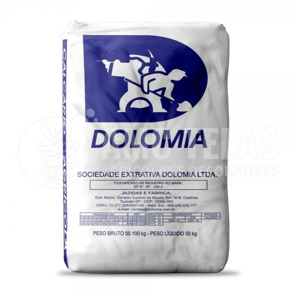 Calcário Dolomia 50Kg