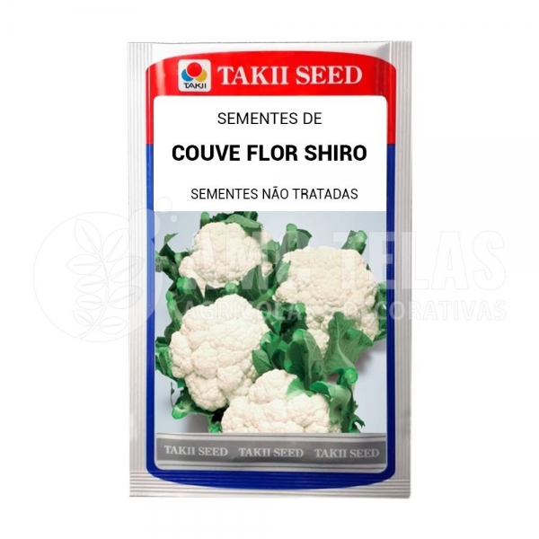 Sementes de Couve Flor shiro 2,5mx - Takii
